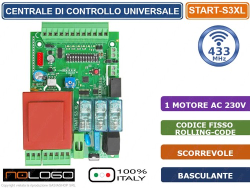 Centrale comando universale - comando,